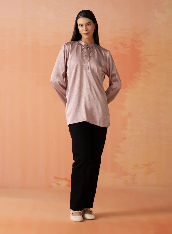 Luxe Style Discounts Kusha Beige Monochrome Kurti for Women