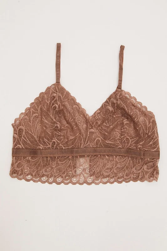 Flash Sale Starts Green Lace Bralettes