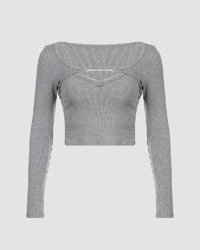 Stylish Looks Evergarde Huntress Top with Sleeves