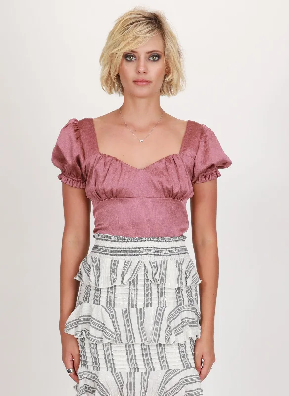 Spring Fashion Sweetheart Top