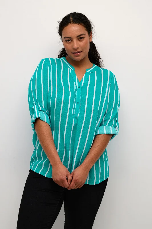 Must Haves Bluse mit feinem Streifenprint