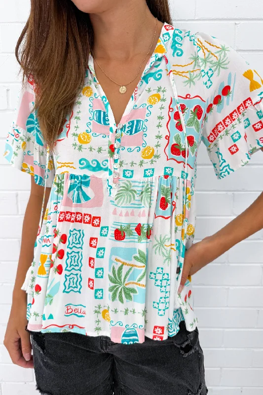 Vintage-Inspired Style Offers Talia Top
