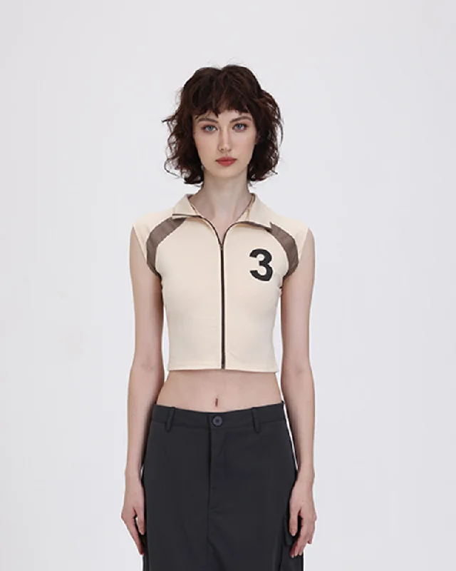 Casual Chic Deals Number 3 Retro Zip Top