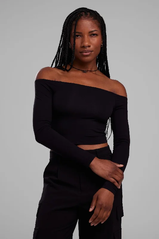 Latest Trends Chandail épaules nues - Femme