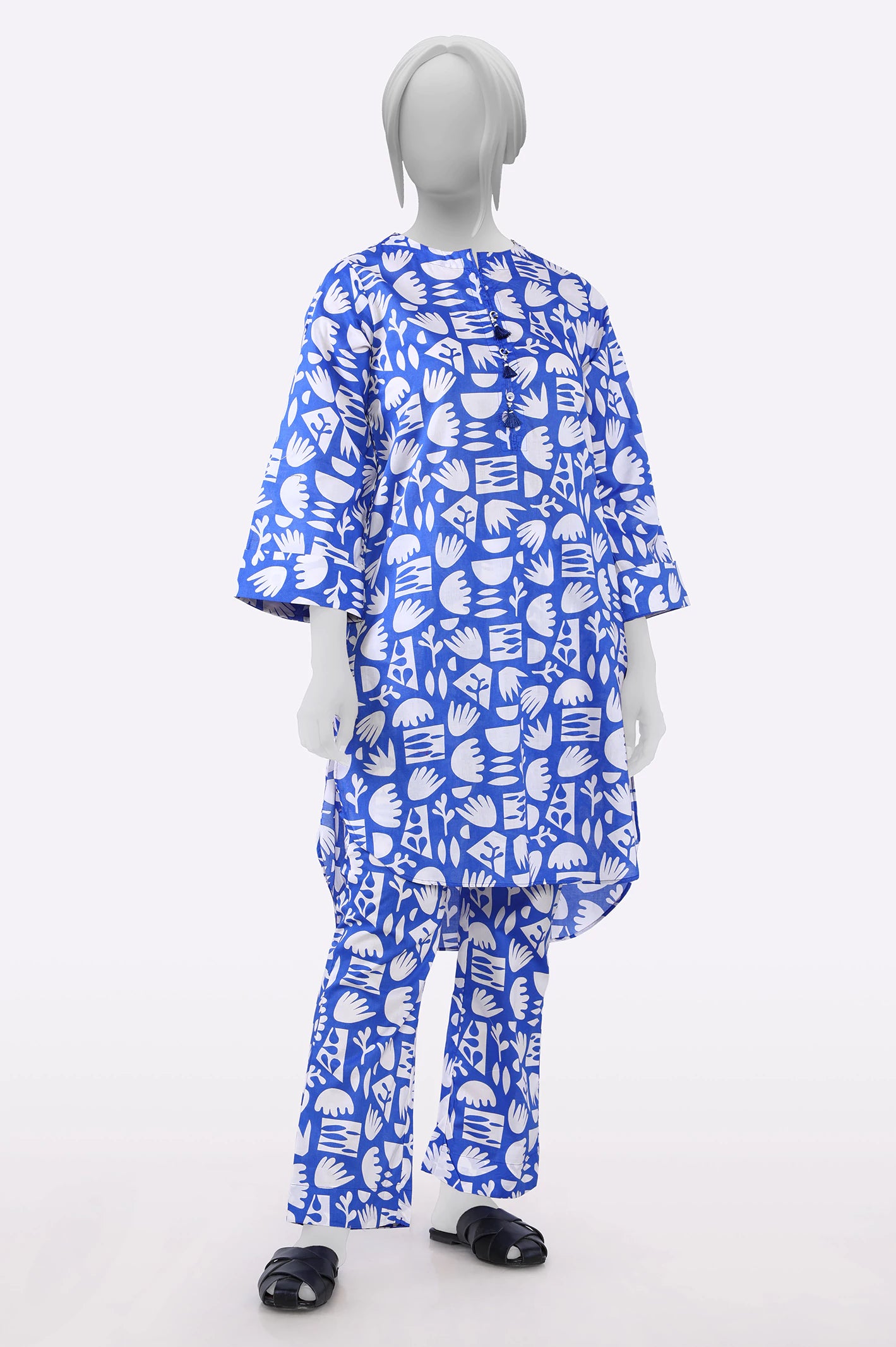Hot Sale Blue Printed 2PC