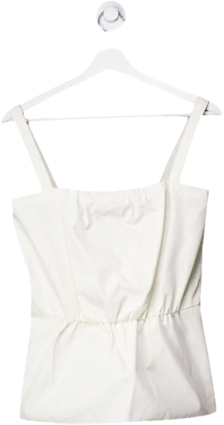 Massive Selection Sale Dolce & Gabbana Cream Zip Up Boob Tube UK 8
