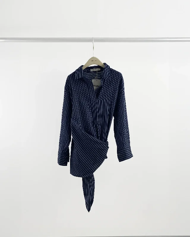 Exclusive Designer Style Deals 7144Q Side Wrap Shirt
