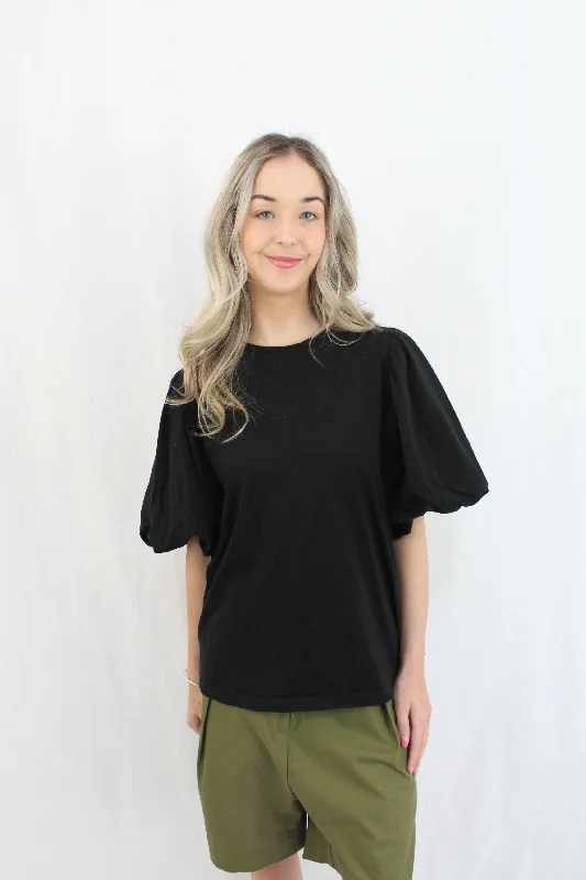 Style Revolution Kowtow - Roundneck Puff Sleeve