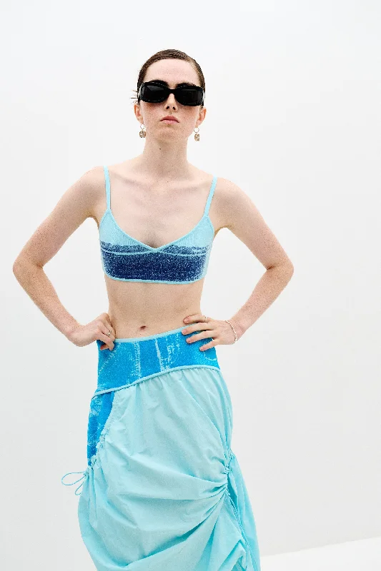 Trend Leading Collection HEATHER FLASH LIGHT REFLECTIVE BRA TOP