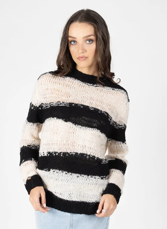 Day-To-Night Styles Stripey One Knit