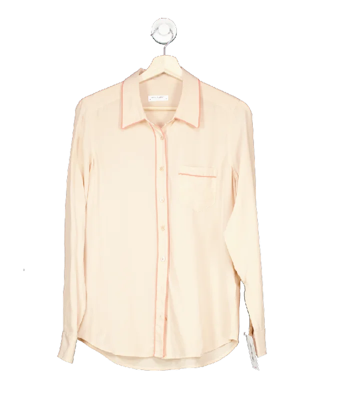 Best-Sellers Equipment Femme Nude Silk Button-Up Shirt M