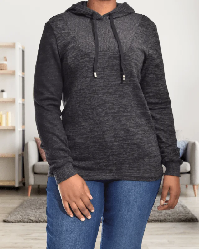 Trendy Looks On Sale Ladies Charcoal Top