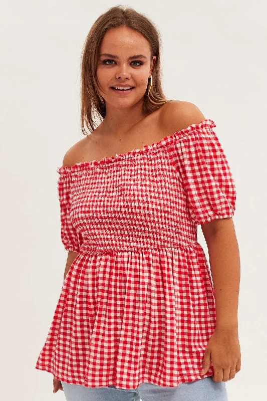 Best Deals Of The Season Stripe Bardot Top