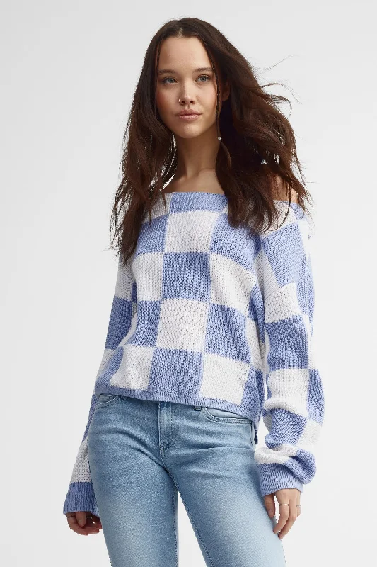 Spring Offer Chandail tricot à motifs - Femme