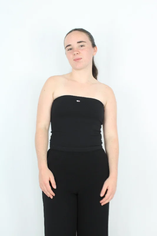 Unleash Your Style Tommy Hilfiger - Black Boobtube