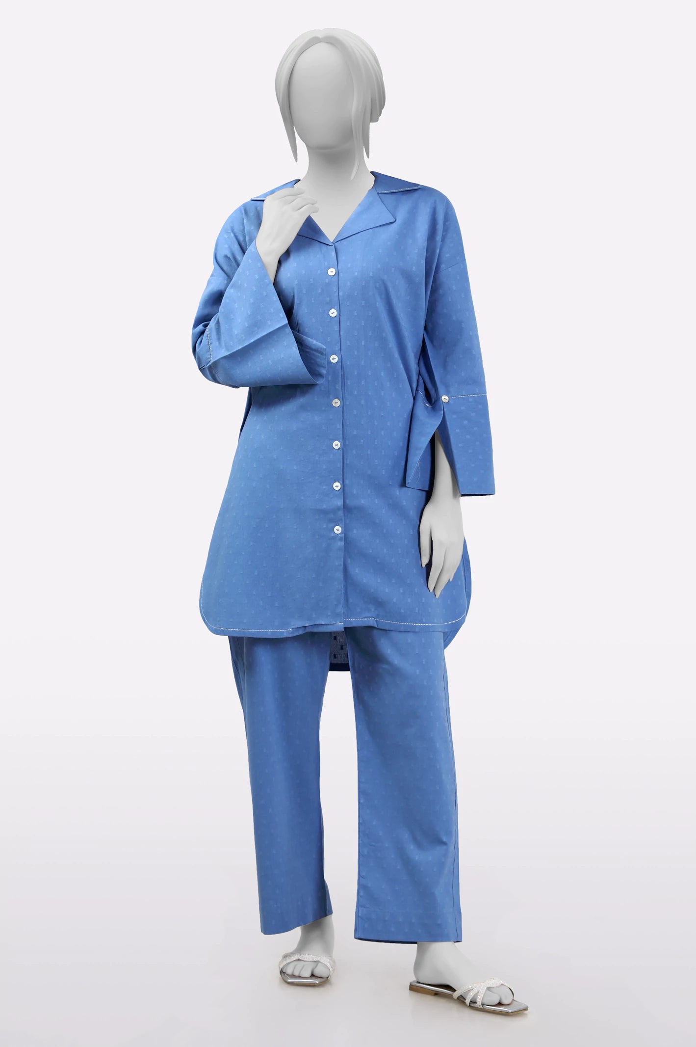 Flash Sale Starts Blue Stylised 2PC