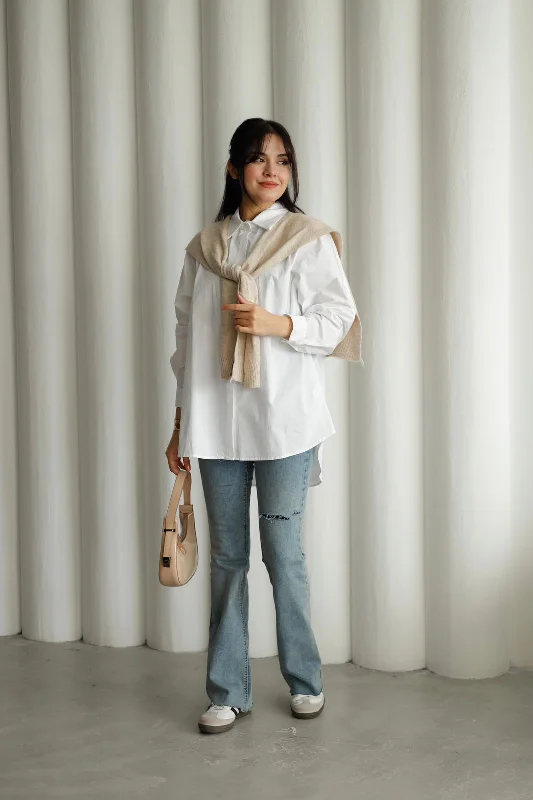 Casual Yet Chic Sales scarf shirt M37750