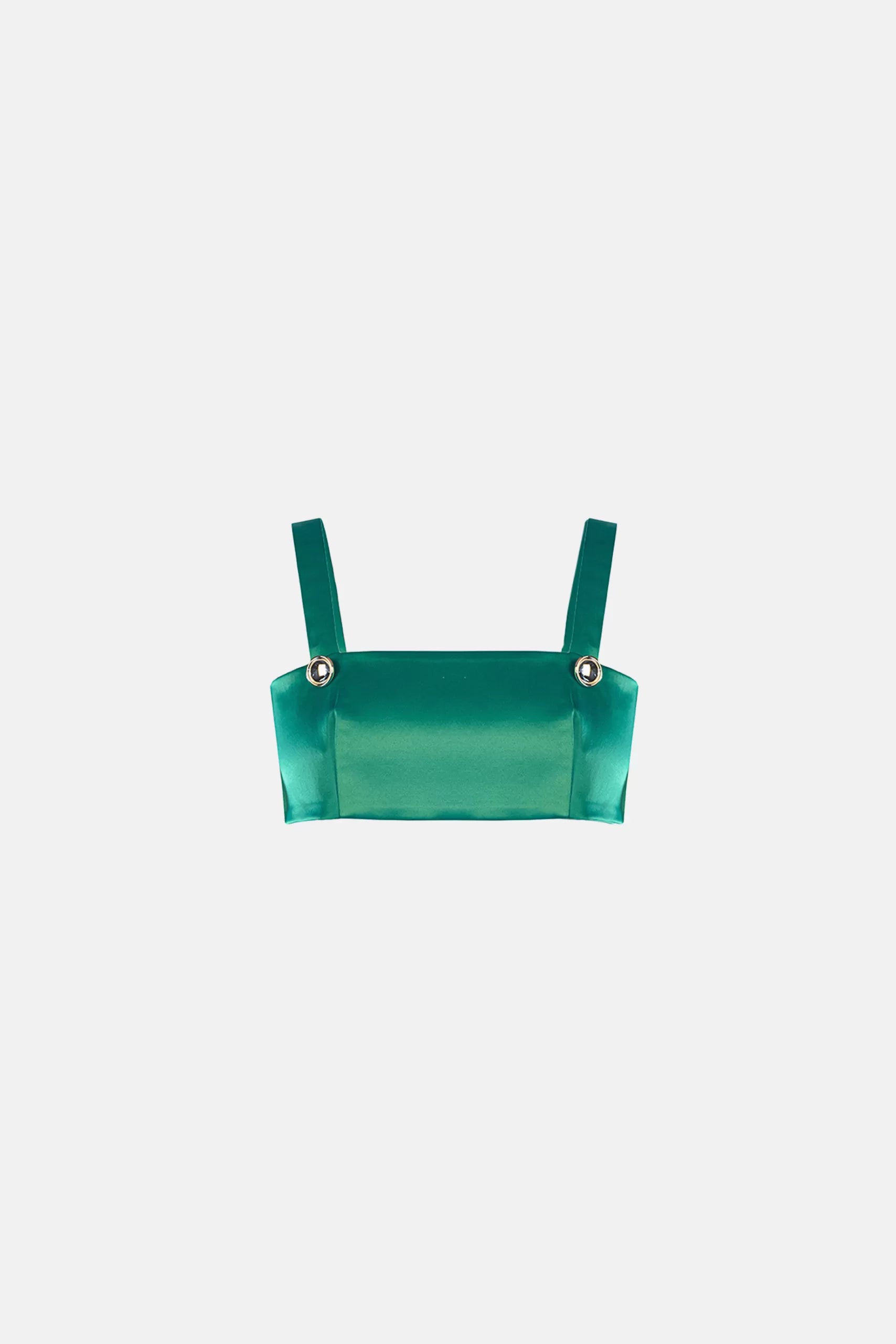 Limited Time Offers Crop Top Lisa in Emerald