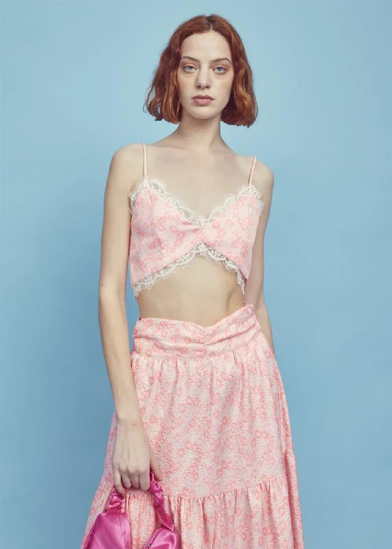 Minimalist Fashion Sale Mae Co-ord Lace Trim Bralet