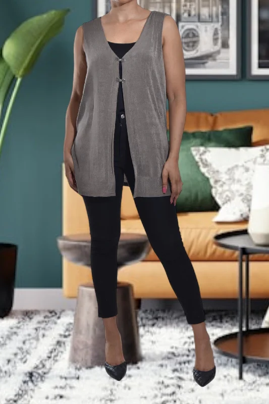 Limited Time Flash Sale Printed Shimmer Gilet