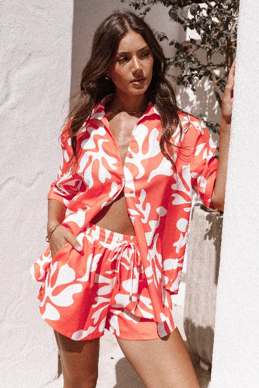 Mega Sales Payton Shirt - Melon White