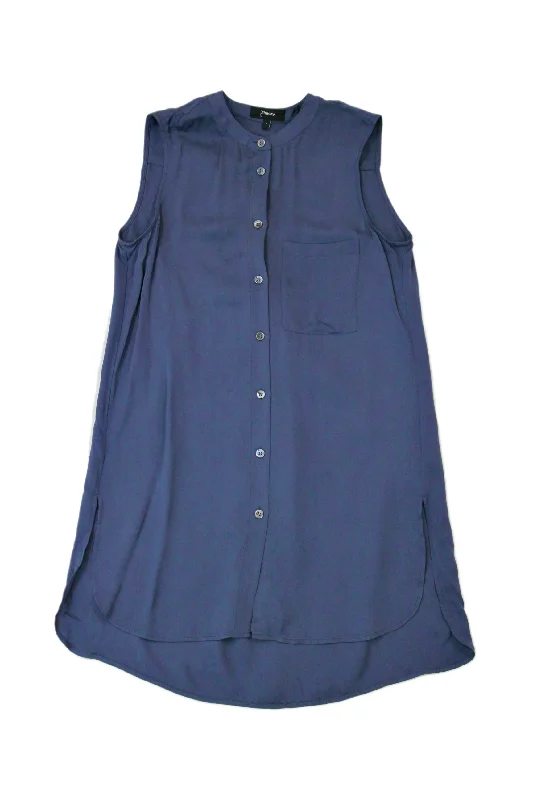 Must-Have Style Discounts Theory - Button Front Satin Singlet