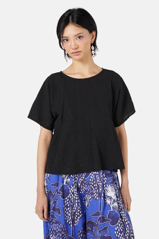 On-Trend Fashion Offers Gridlock Top