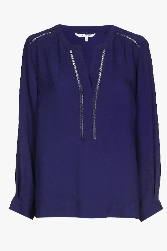 Enjoy Discount rosa Viskosebluse