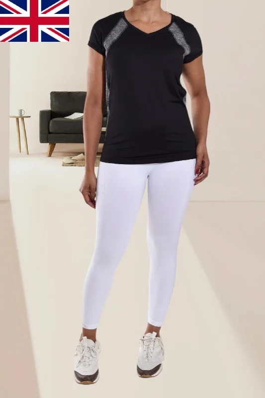 Gift Ideas Black And Grey Stripe Top