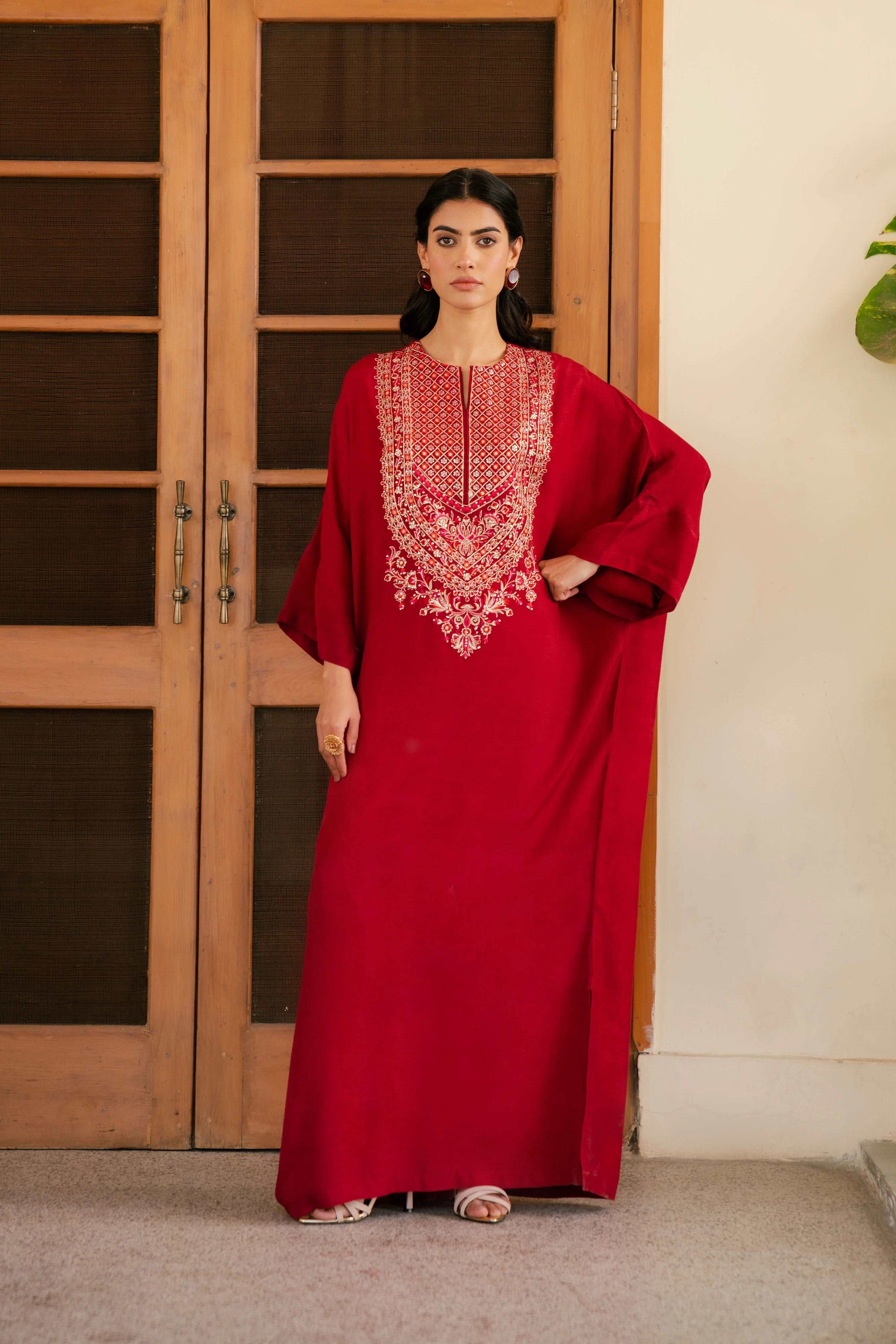 Limited Edition 1 Piece Raw Silk Kaftan