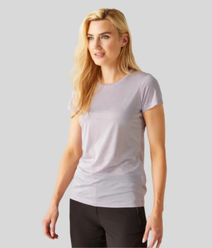 Street Chic Discounts Lilac Activewear T Shirt