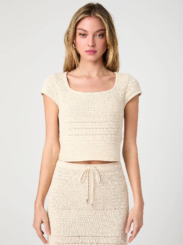 Clearance Sale, All Cheap Nellis Cotton Collage Top