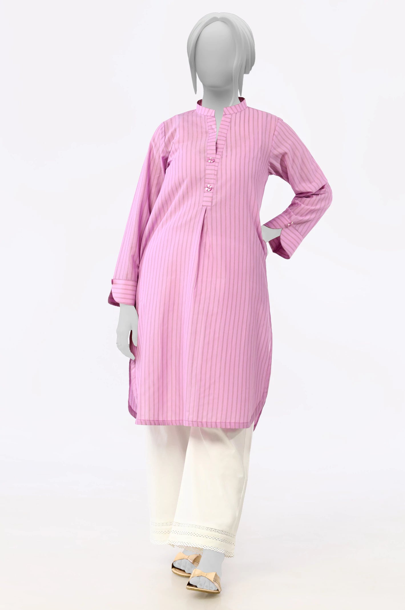 Final Sale Lilac Stylised Kurti