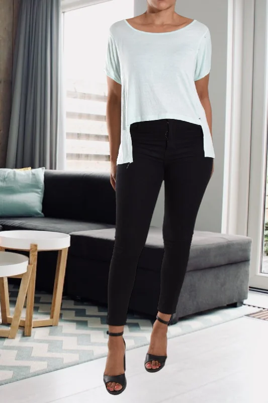 Hurry Before It's Gone Mint High Low Top