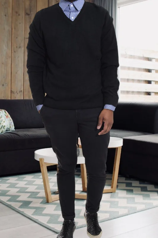 Trendy Fashion Sale Mens Black Jersey