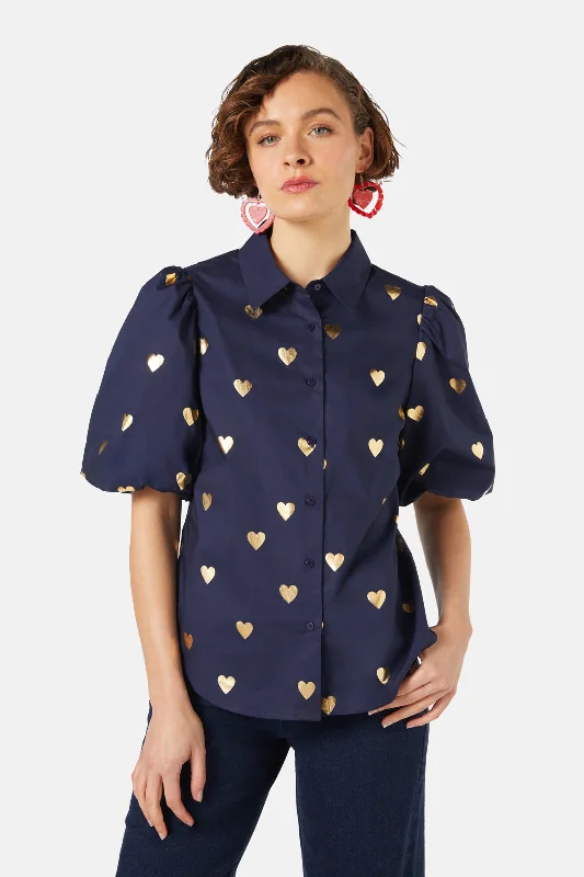 Ride The Style Wave Gold Romance Shirt