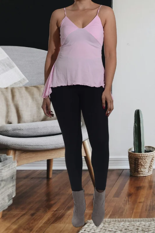 Ends Soon Pink Strappy Top