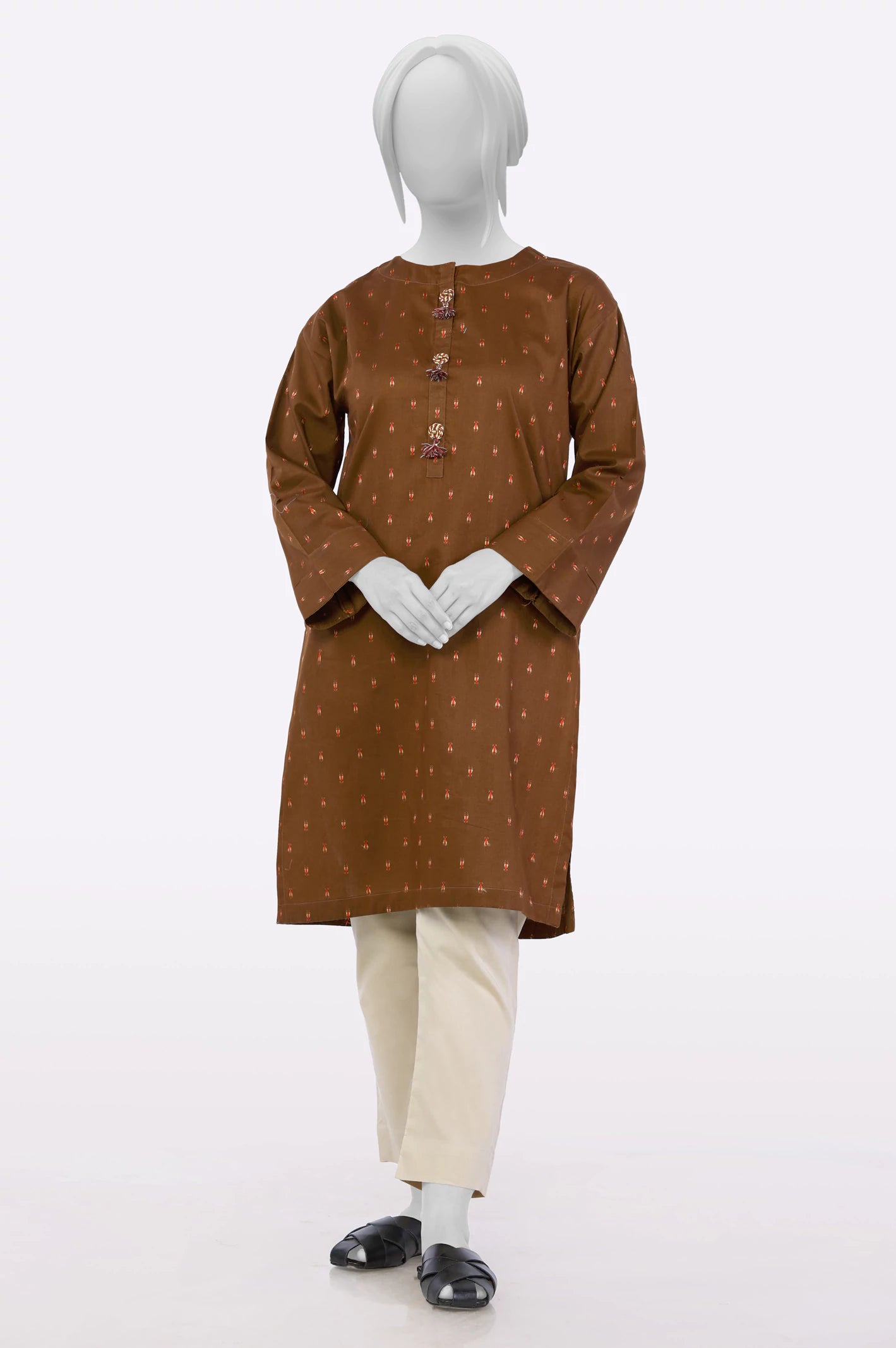 Browse Our Top Products Brown Stylised Kurti