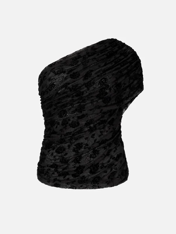 Hot Picks Darcy Top in Black