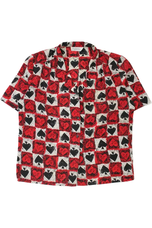 Luxury Casual Deals Impressions - Hearts and Clubs Shirt