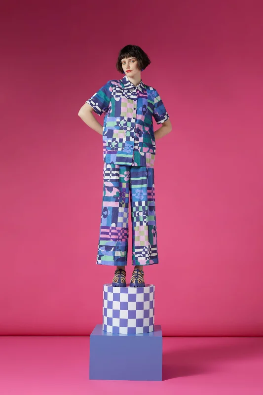 Feminine Style Promotions Tropic Check Shirt