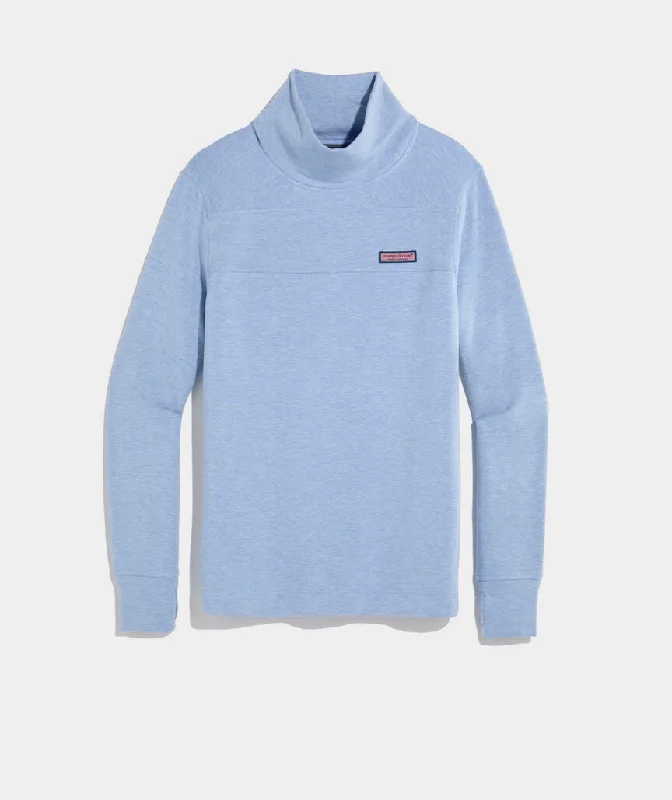 Exclusive Fashion Deals Vineyard Vines Dreamcloth Funnel Neck Shep Shirt