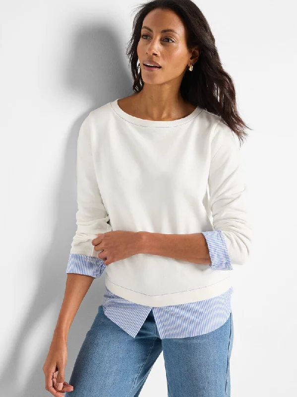 Sporty Fashion Offers NIC+ZOE Layered Look Top