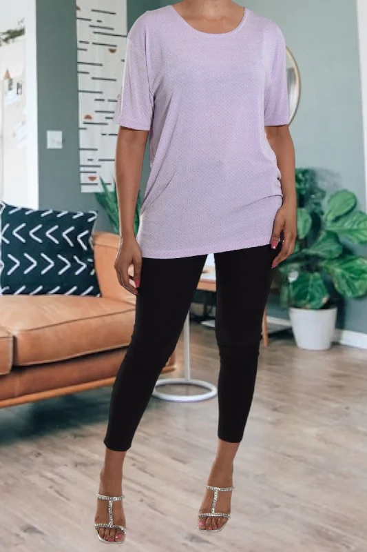 Latest Fashion Lilac Plain Top