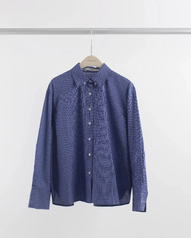 Mega Sales 9734Q Simple Plaid Shirt