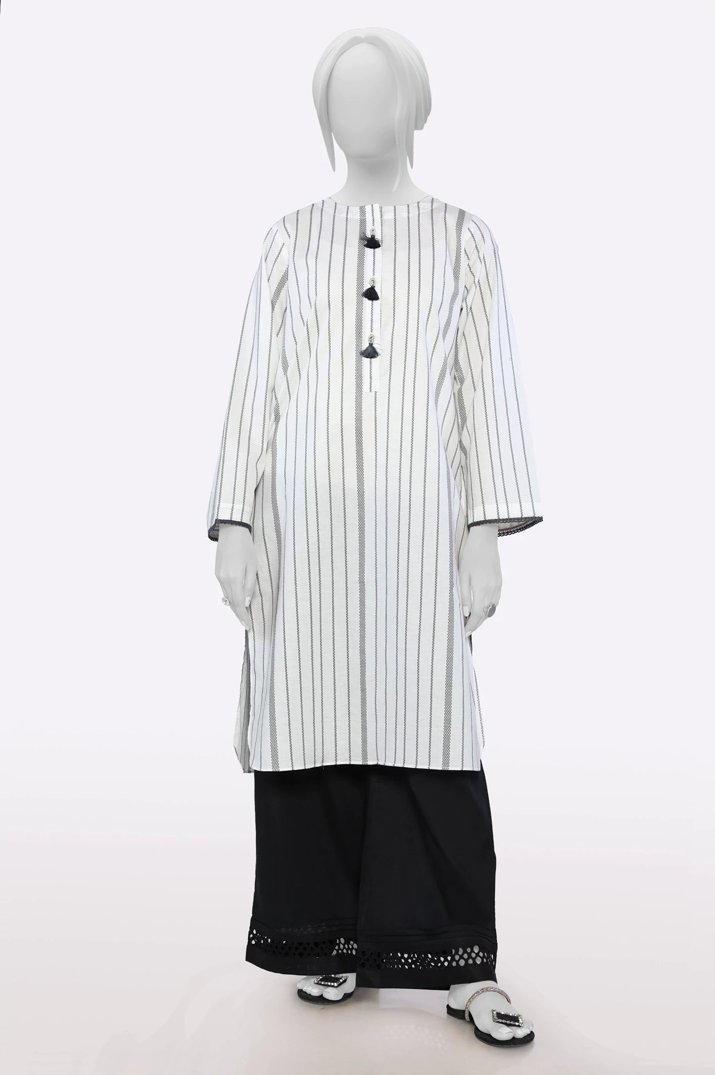 Limited Time Offer White Printed Kurti