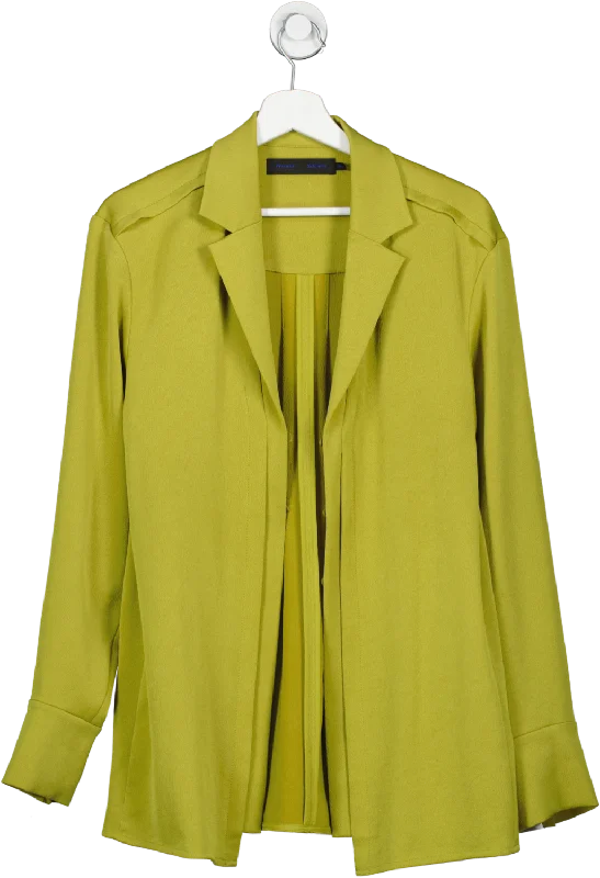 Relaxed Style Deals Proenza Schouler Green Heavy Oversized Shirt UK 10