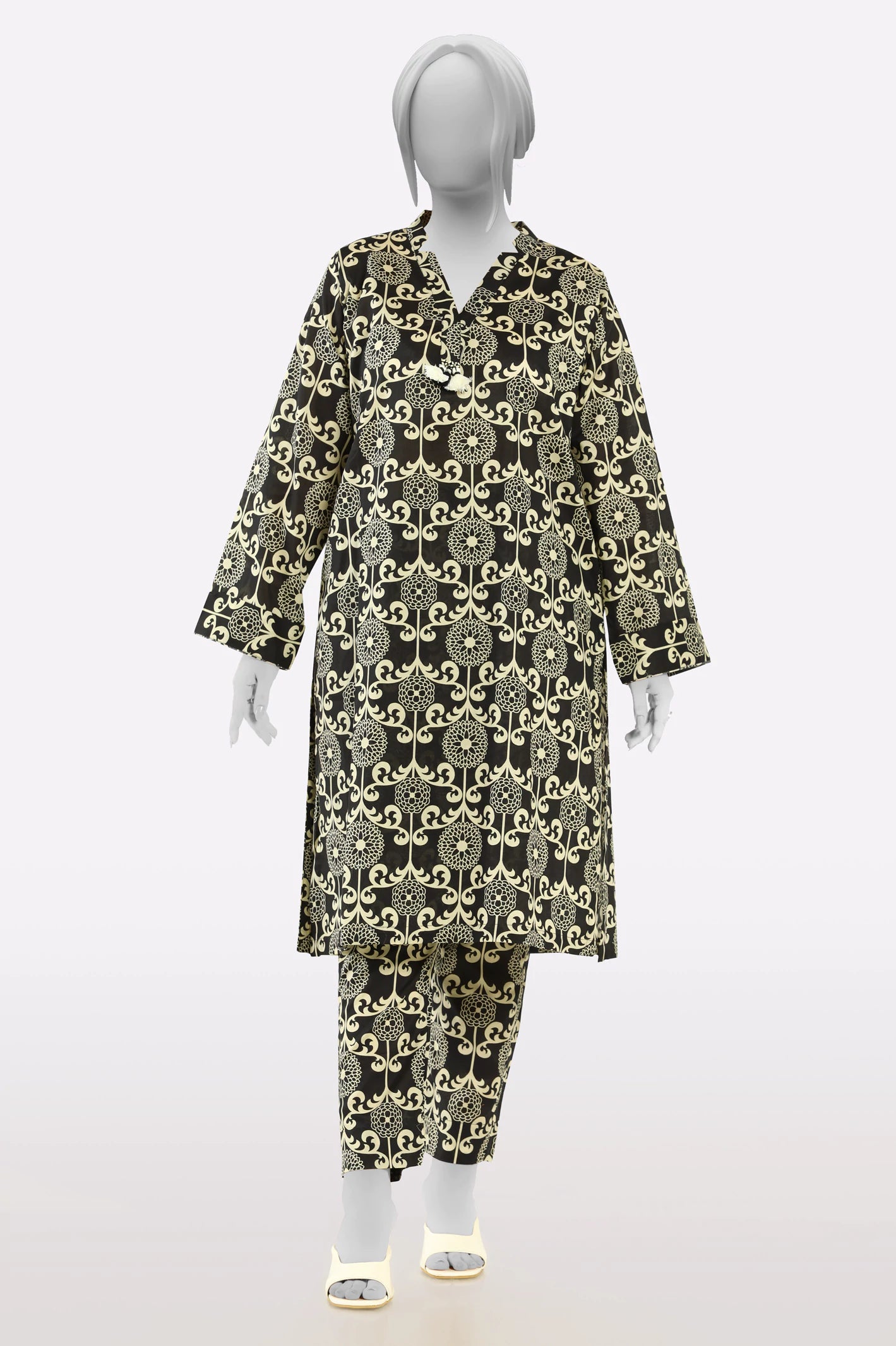 Limited Time Special Offer Black Printed 2PC