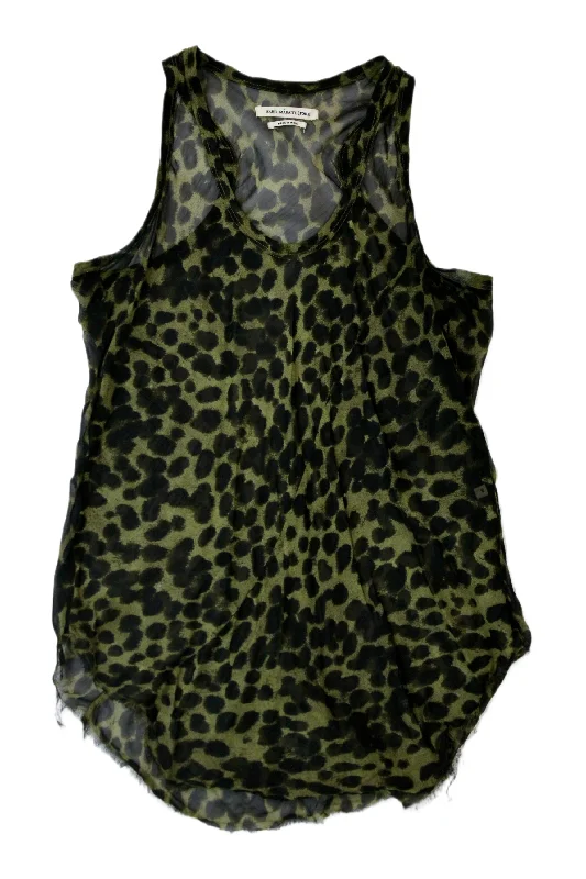 Vibrant Style Promotions Isabel Marant Etoile - Leopard Chiffon Singlet