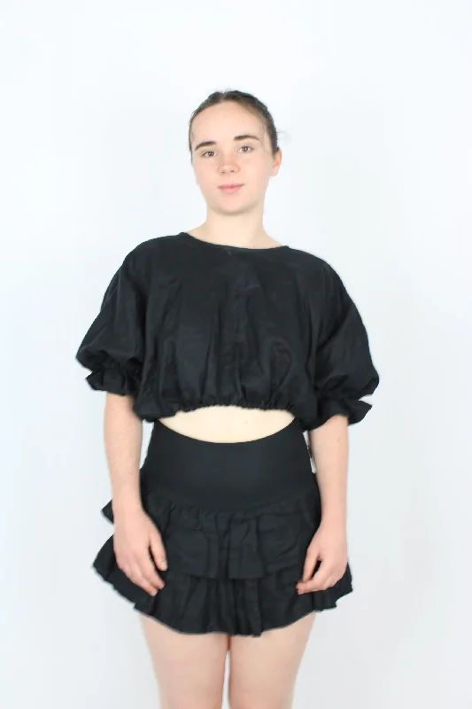 Limited-Time Offer Caitlin Crisp - Linen Top